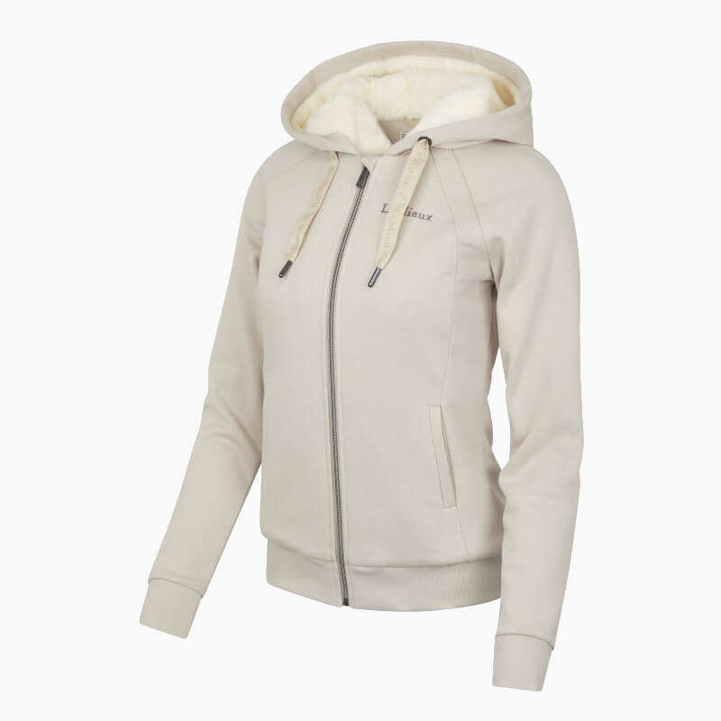 Lemieux Leia Lined Hoodie Stone-Pet n Pony-LeMieux