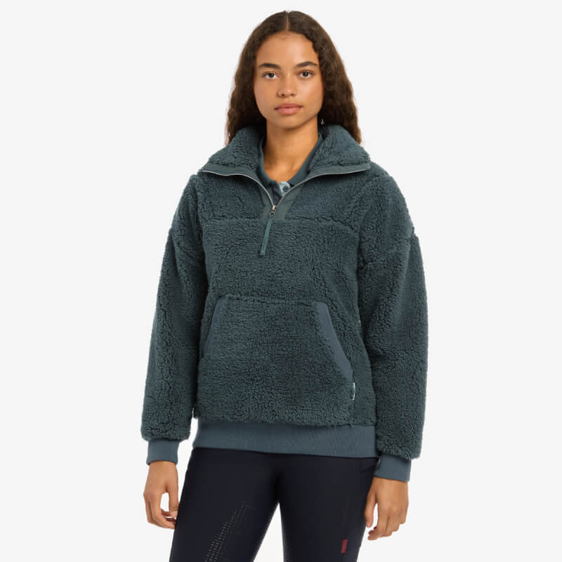 Lemieux Tara Teddy Fleece Petrol