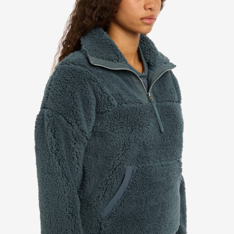 Lemieux Tara Teddy Fleece Petrol