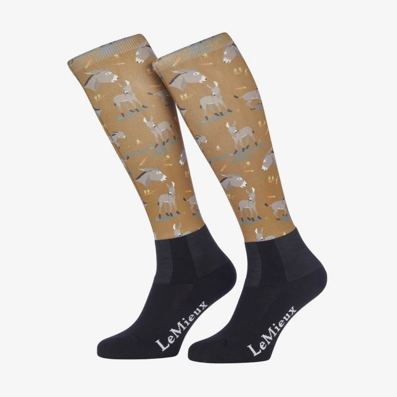 Lemieux Footsie Socks Donkey Adult-Pet n Pony-LeMieux