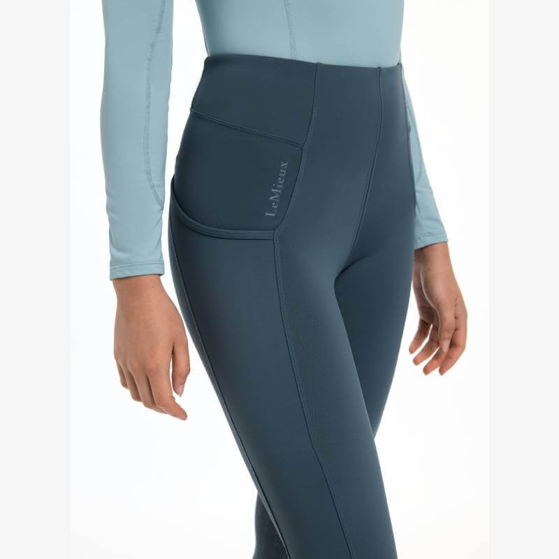 LeMieux Naomi Pull On Breeches Petrol