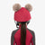 Lemieux Mini Double Pom Hat Silk Ember