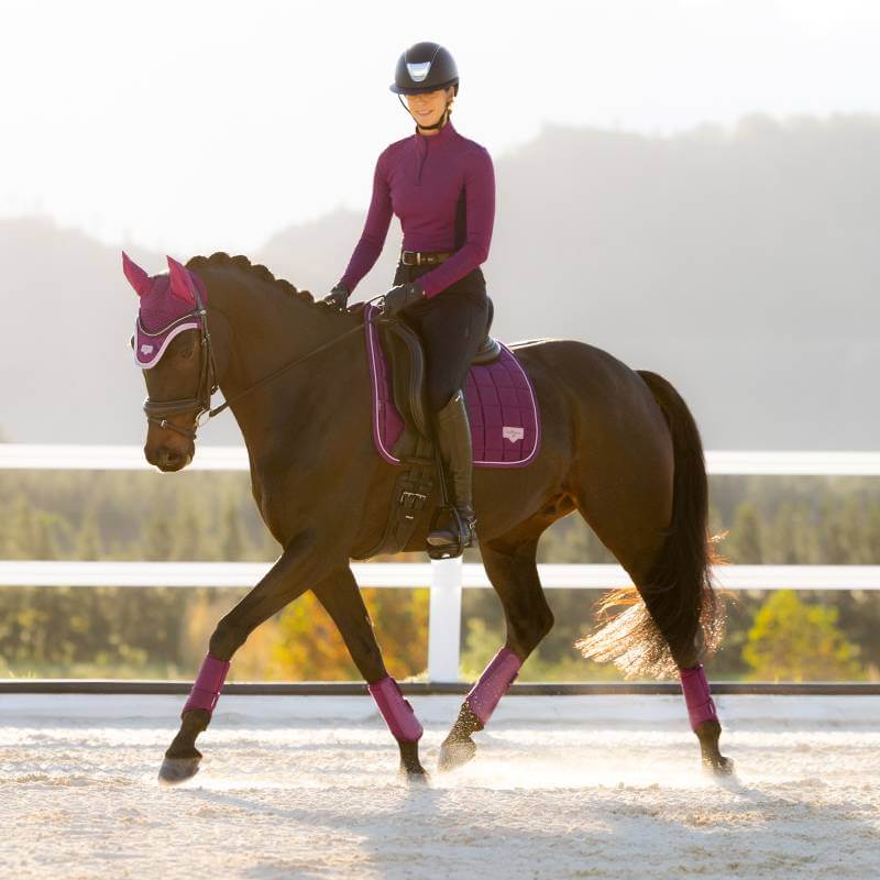 LeMieux Loire Classic Dressage Square Blackberry