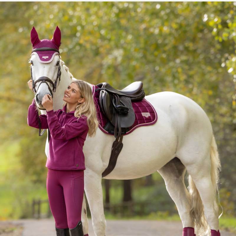 LeMieux Loire Classic GP Square Blackberry