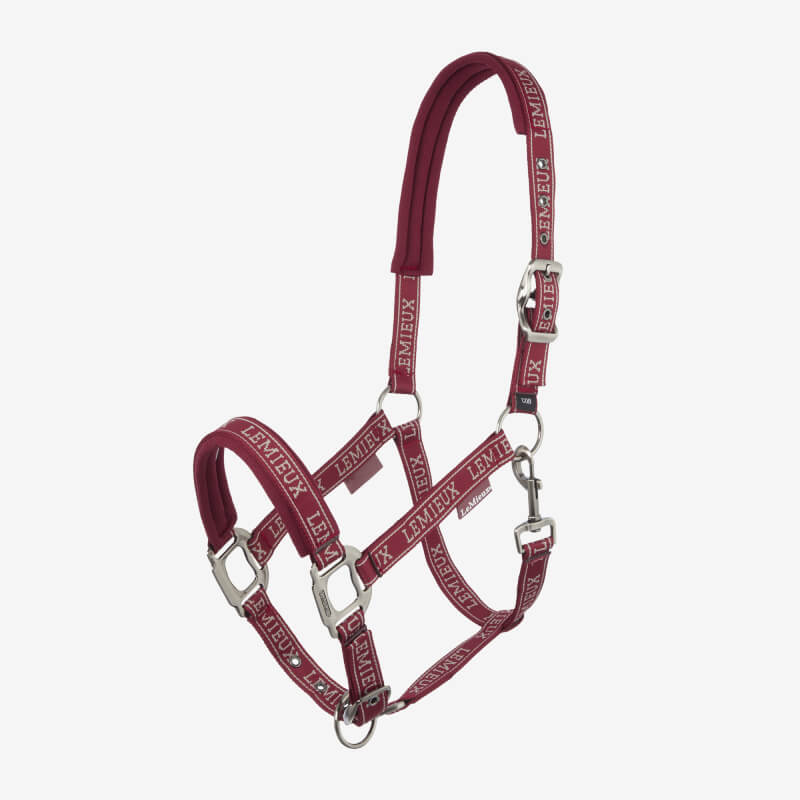 Lemieux Logo Headcollar Ember