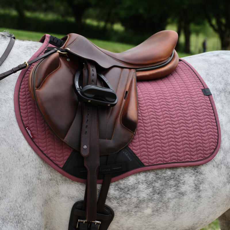 Lemieux Essence Eurojump Square Rosewood-Pet n Pony-LeMieux