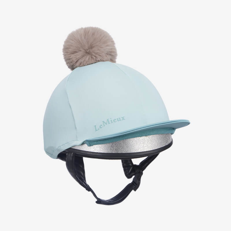 Lemieux Pom Hat Silk Aqua/Lagoon