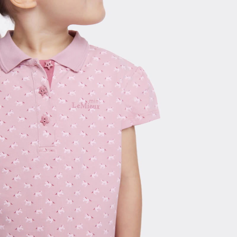 Lemieux Mini Polo Shirt Blossom