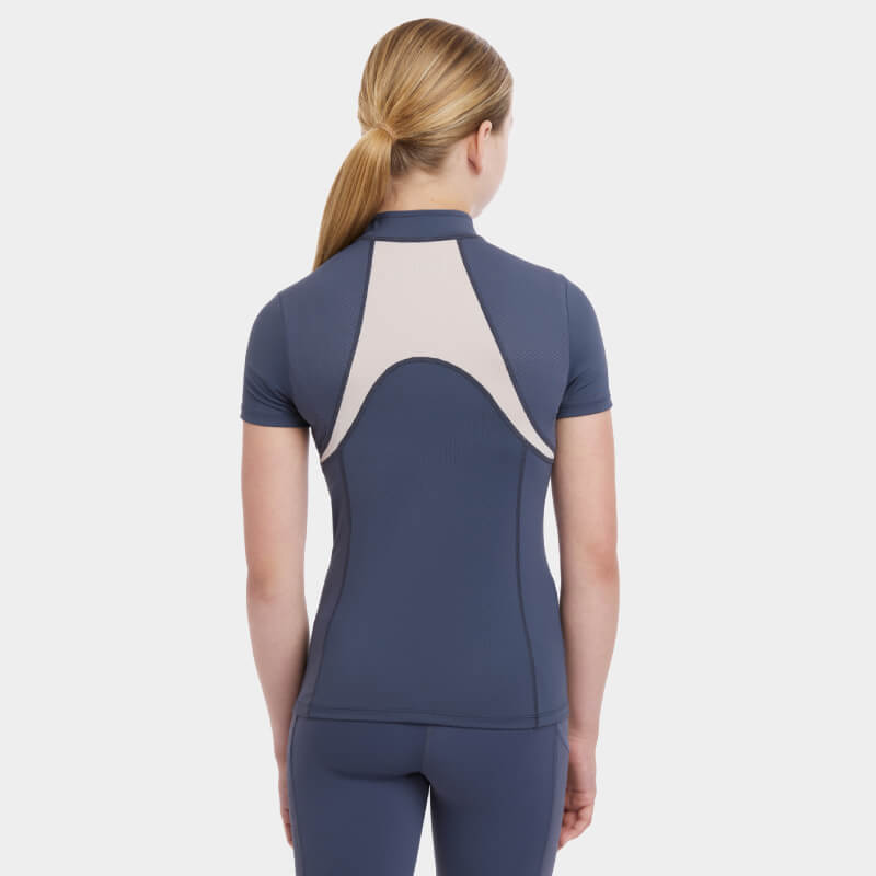 Lemieux Young Rider SS Mia Mesh Baselayer Dusk Blue