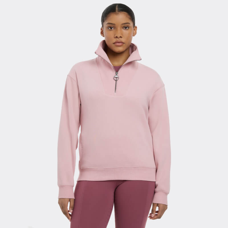 Lemieux Keira Quarter Neck Sweat Blossom-Pet n Pony-LeMieux