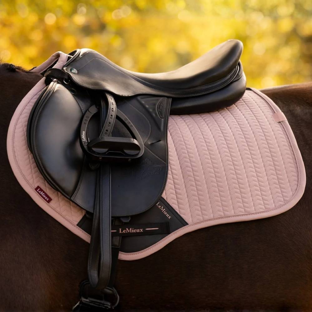 LeMieux Essence Close Contact Square Saddlepad Wild Rose