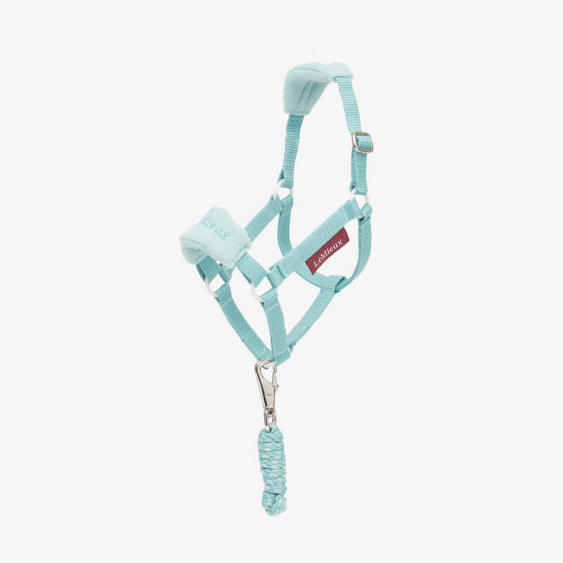 LeMieux Hobby Horse Vogue Headcollar Lagoon, leadrope, PetnPony