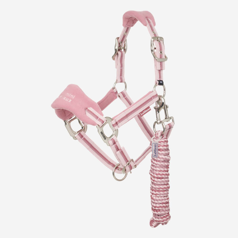 Lemieux Mini Vogue Headcollar & Leadrope Peony