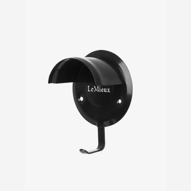 LeMieux Bridle Bracket Black—ideal for organizing your tack room.