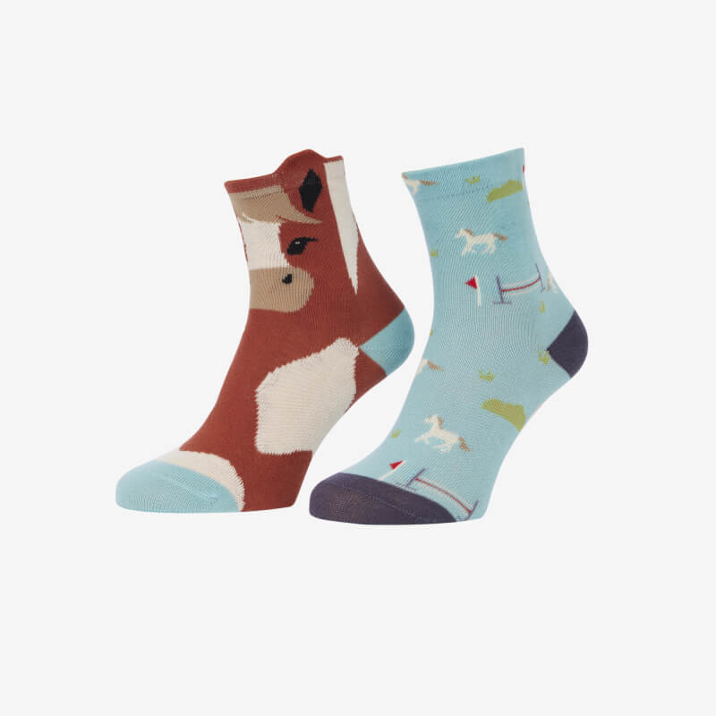 Lemieux Mini Character Socks Flash 2pk-Pet n Pony-LeMieux