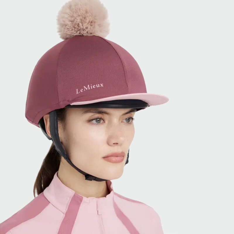 LeMieux Maria Mesh Hat Silk Rosewood-Pet n Pony-LeMieux