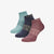 LeMieux Trainer Sock Rosewood Dusk & Aqua 3pk