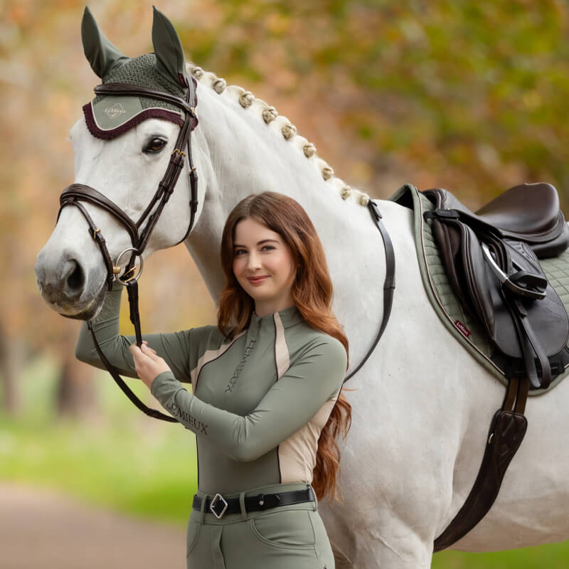 LeMieux Phillipa Mesh Baselayer Rosemary