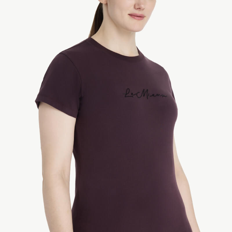 LeMieux Classique Sparkle T-Shirt Damson