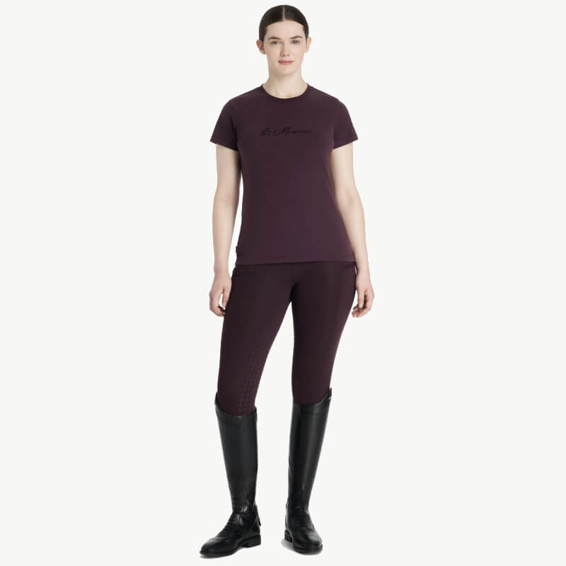 LeMieux Classique Sparkle T-Shirt Damson