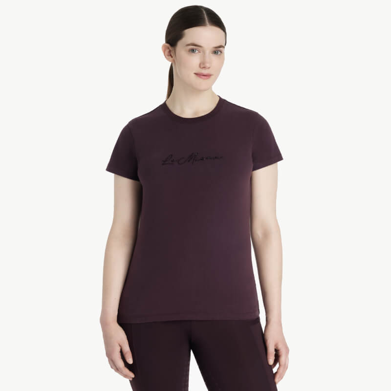 LeMieux Classique Sparkle T-Shirt Damson