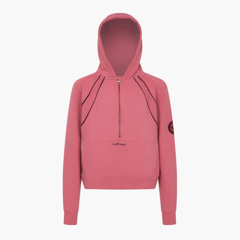 LeMieux Young Rider Hettie Half Zip Hoodie Cranberry-Pet n Pony-LeMieux