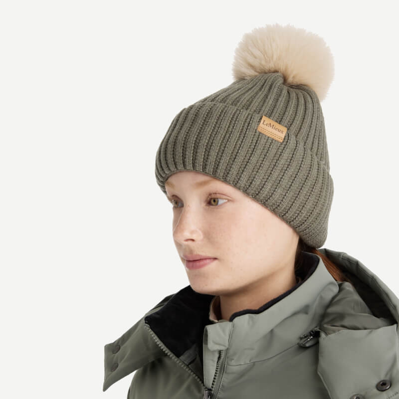 LeMieux Clara Rib Beanie Rosemary-Pet n Pony-LeMieux