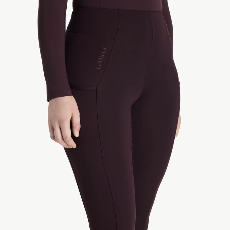 LeMieux Naomi Pull on Breeches Damson