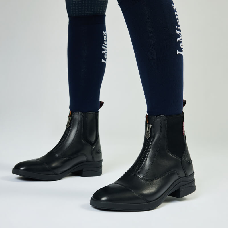 LeMieux Junior Zip Paddock Boot Black-Pet n Pony-LeMieux
