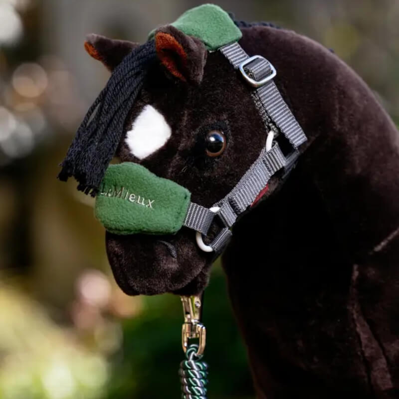 The LeMieux Toy Pony Vogue Headcollar Hunter Green is perfect for LeMieux toy pony fans.