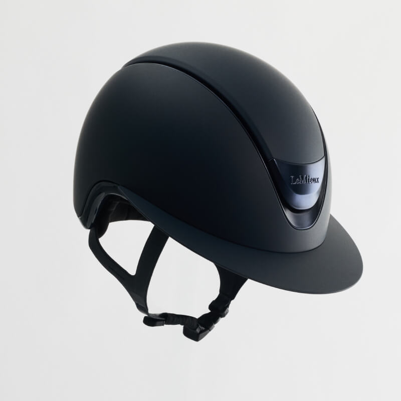 LeMieux Verv® Competition Helmet Matte Navy offers rider protection and an adjustable fit.