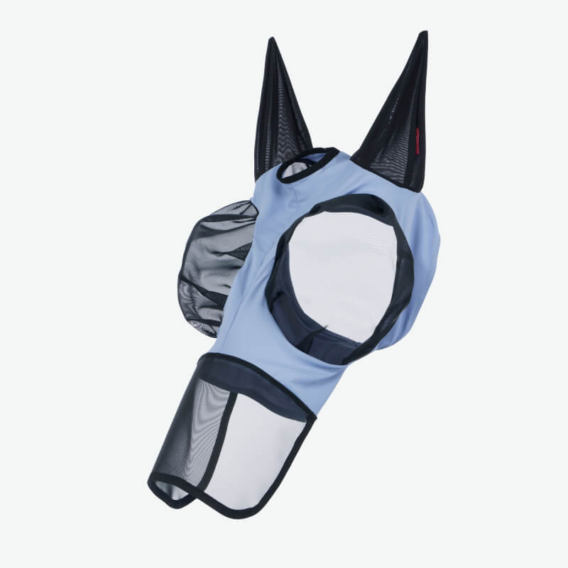 LeMieux Bug Relief Full Fly Mask Powder Blue-Pet n Pony-LeMieux