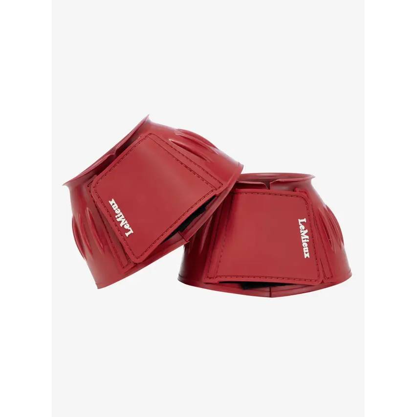 LeMieux Rubber Bell Boots Russet