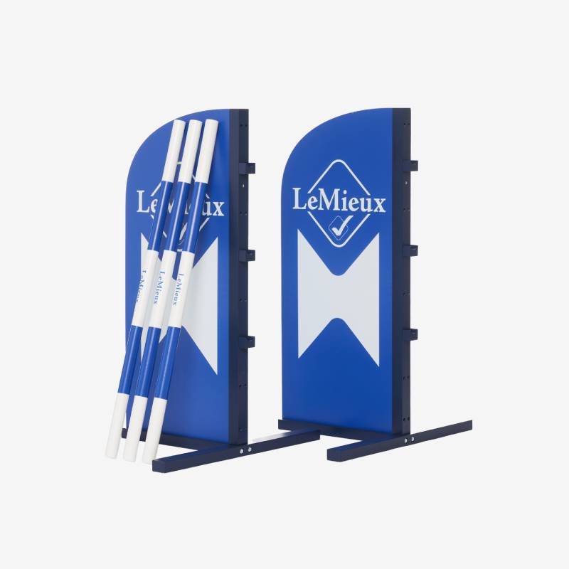 LeMieux Hobby Horse Jump Benetton Blue: perfect for hobby horsing or show jumping fun.