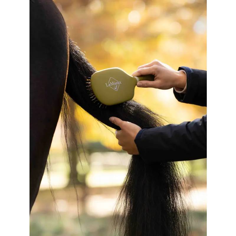 LeMieux Tangle Tidy Brush Gooseberry