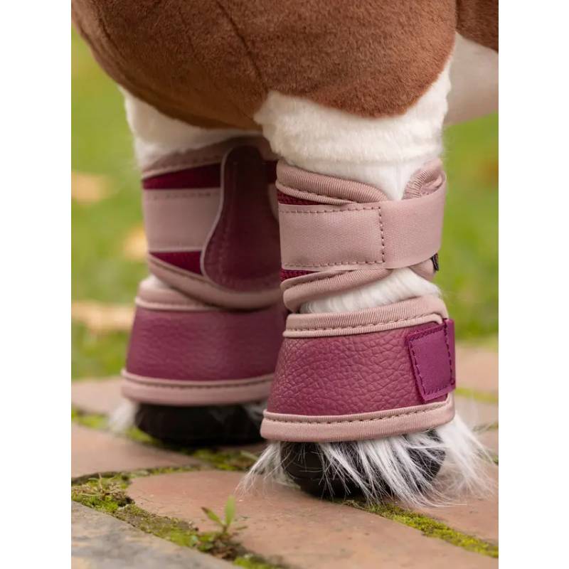 LeMieux Toy Pony Mesh Brushing Boots Blackberry