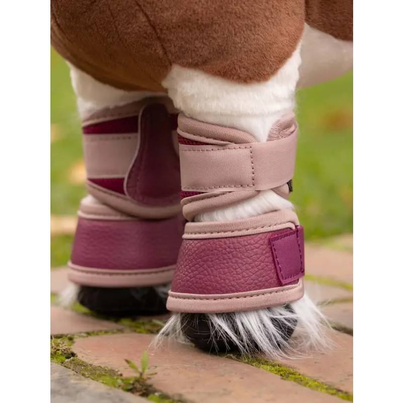 LeMieux Toy Pony Over Reach Boots Blackberry
