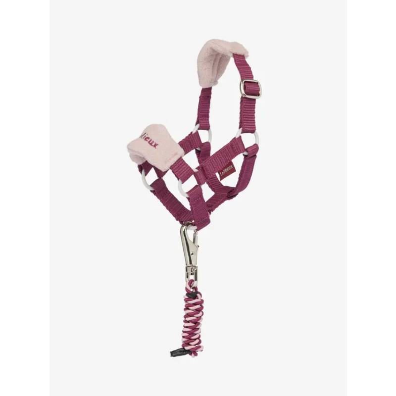 LeMieux Toy Pony Vogue Headcollar &amp; Leadrope Blackberry