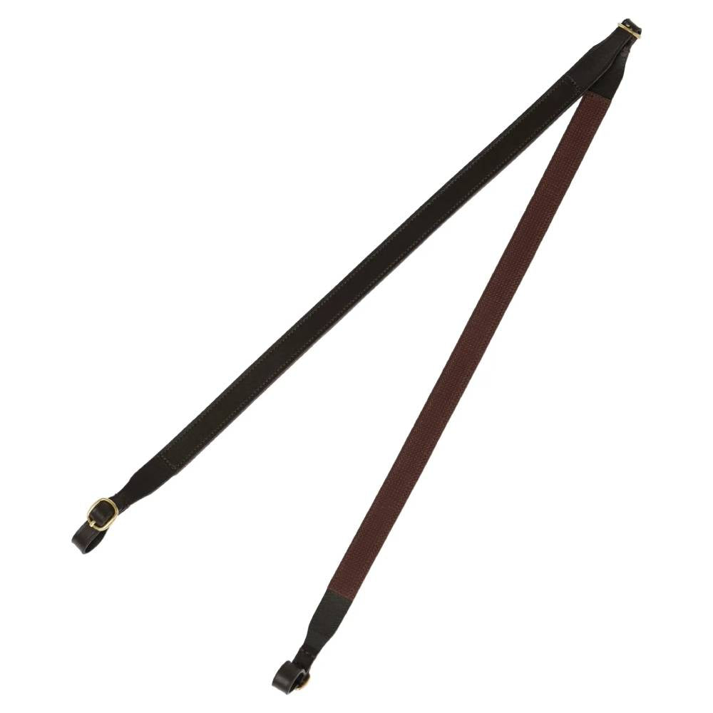 LeMieux Hobby Horse Rubber Grip Reins Brown