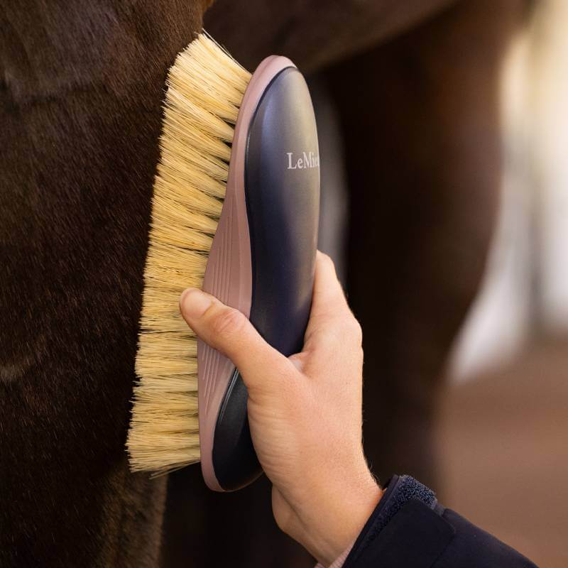 LeMieux Body Brush Navy