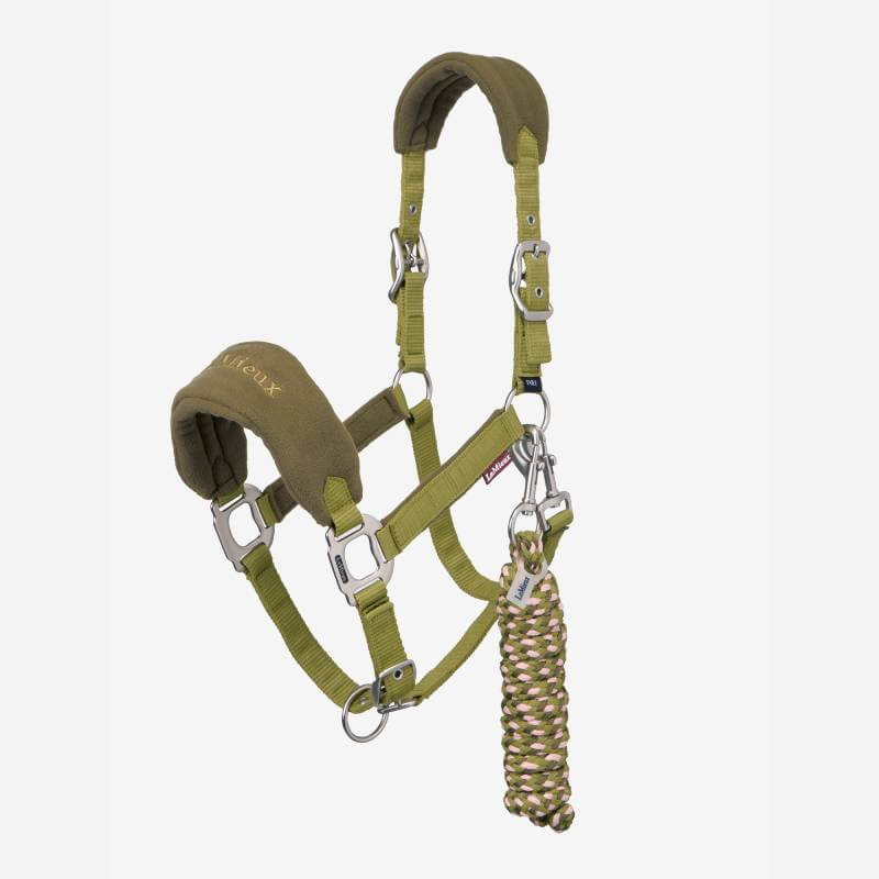 LeMieux Vogue Headcollar &amp; Leadrope Gooseberry