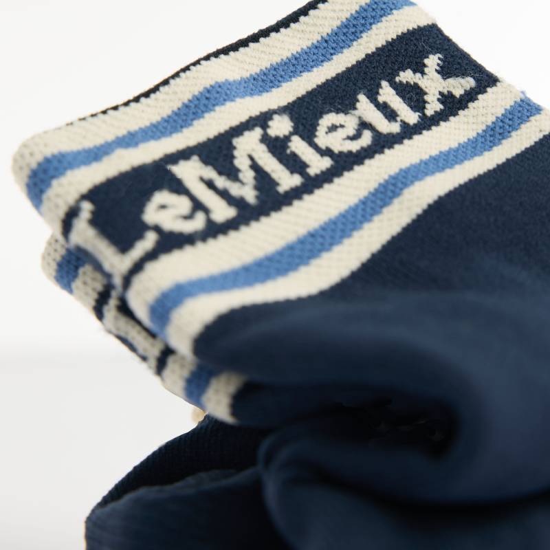 LeMieux x Sealskinz Anti-Blister Socks Navy—perfect horse riding socks.