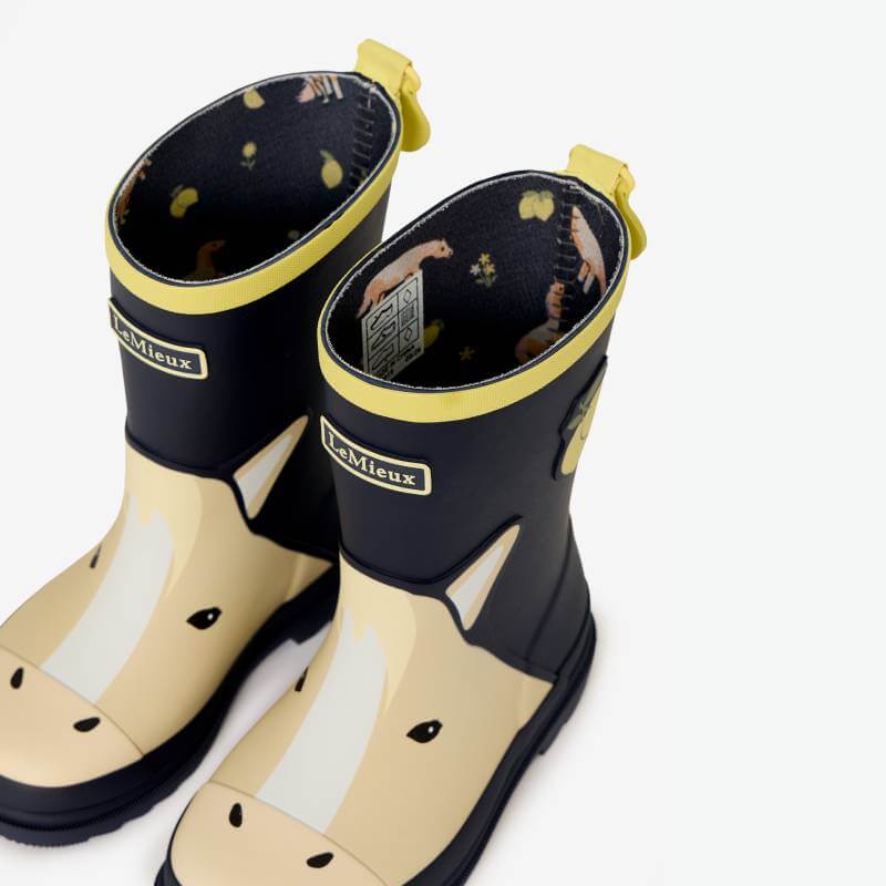 LeMieux Splash Kids Welly Lemon