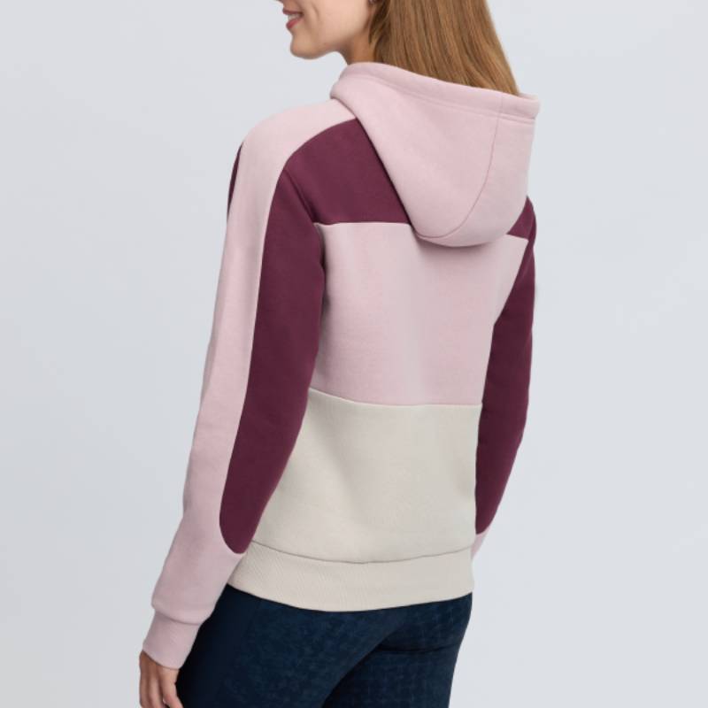 LeMieux Kadie Colour Block Hoodie Wild Rose