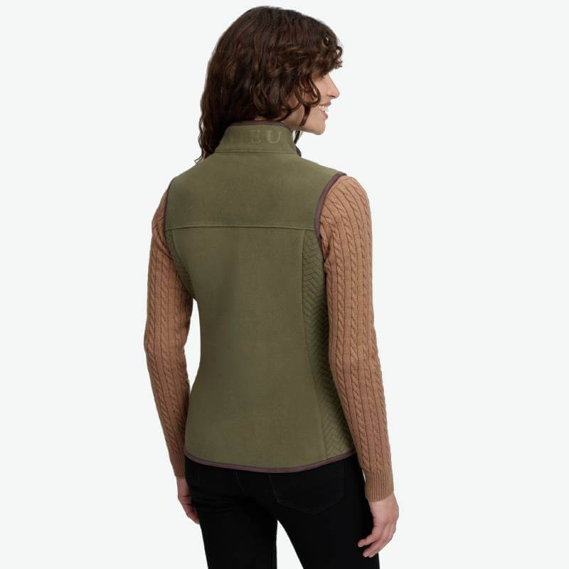 LeMieux Frankie Fleece Gilet Willow Green