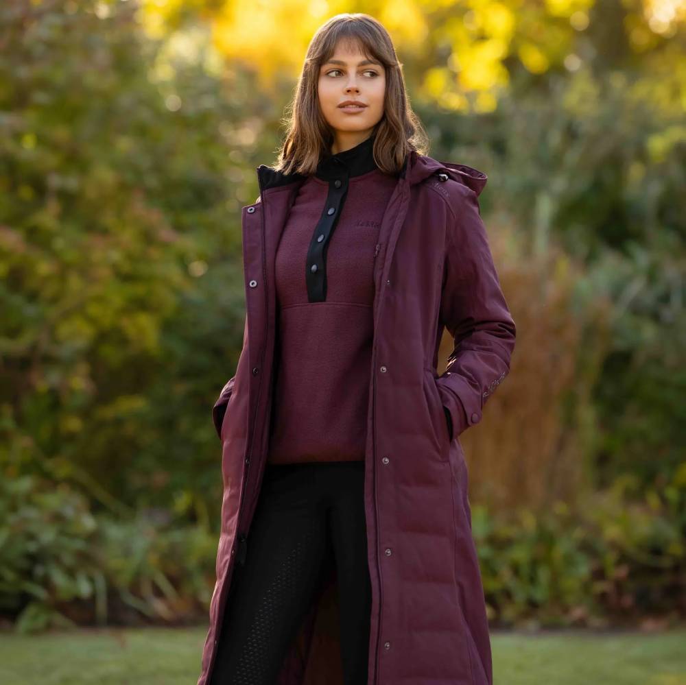 LeMieux Erin Waterproof Padded Coat Bramble
