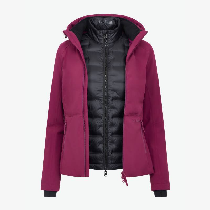LeMieux Brooke 3 in 1 Waterproof Hybrid Jacket Blackberry