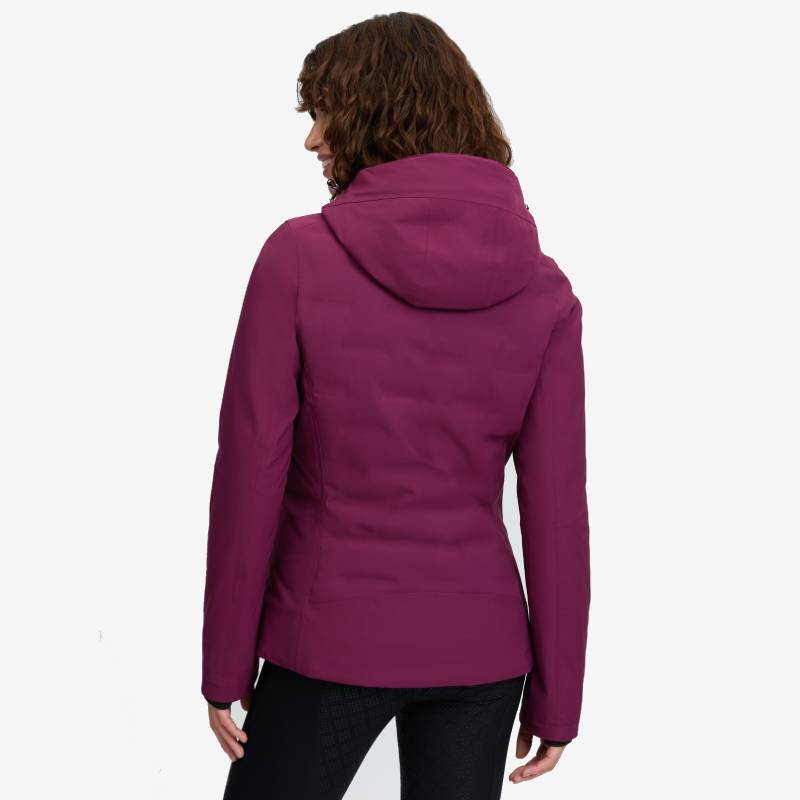LeMieux Brooke 3 in 1 Waterproof Hybrid Jacket Blackberry