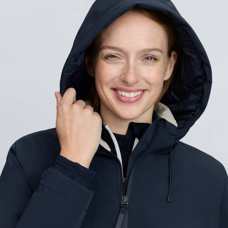 LeMieux Phoebe Half Zip Waterproof Anorak Navy