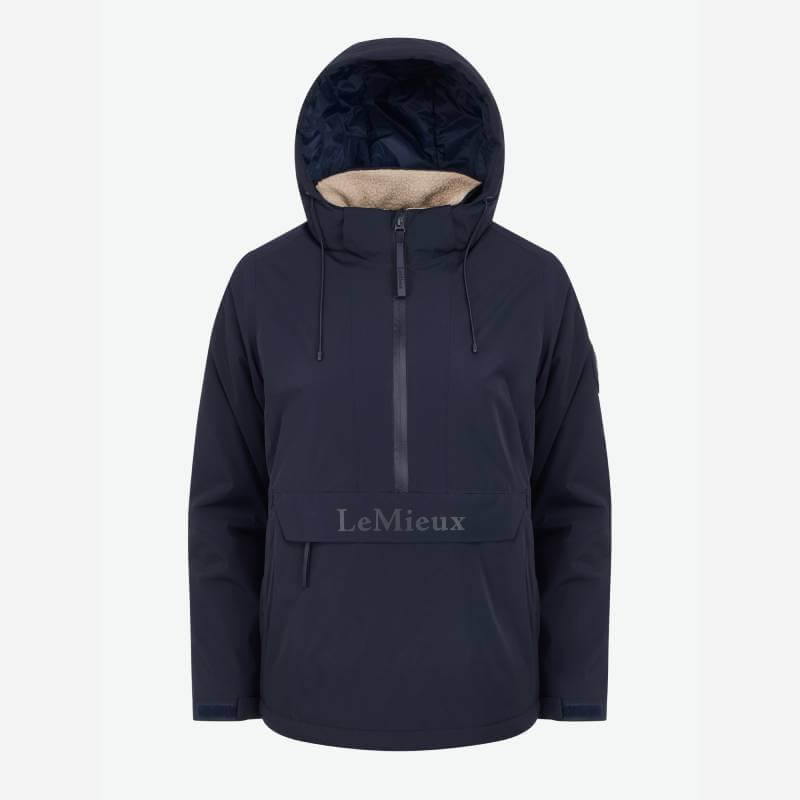 LeMieux Phoebe Half Zip Waterproof Anorak Navy